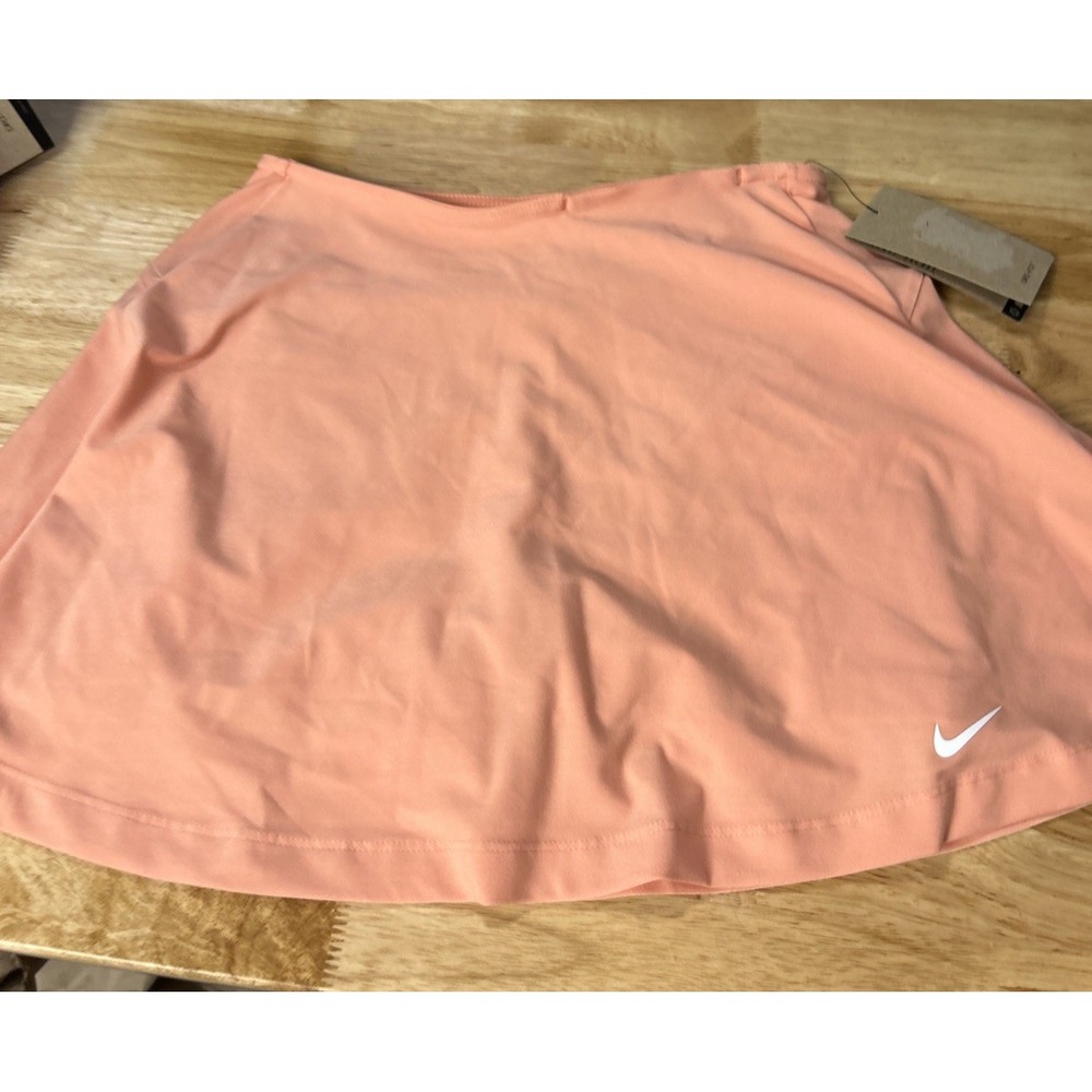 Nike Golf Skort Women's Small Peach Orange Flouncy Dri-FIT Standard Fit FZ6314